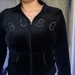 BCBG zip up